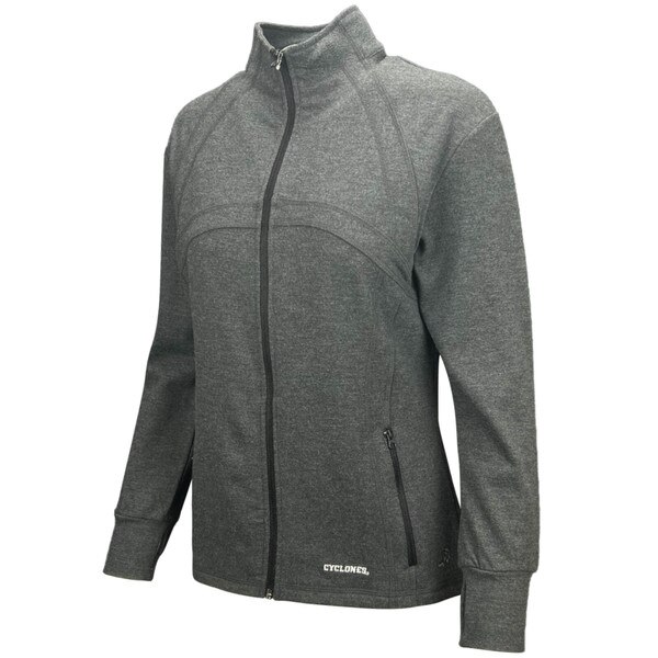 Authentic Brand Women's Cyclones I-State Gray Jacket